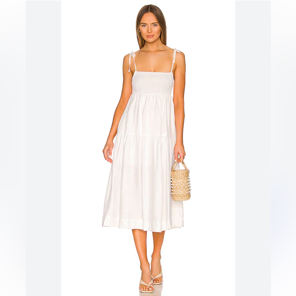 Astr The Label Marlene Dress White